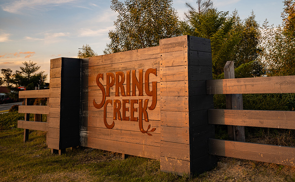 spring creek display