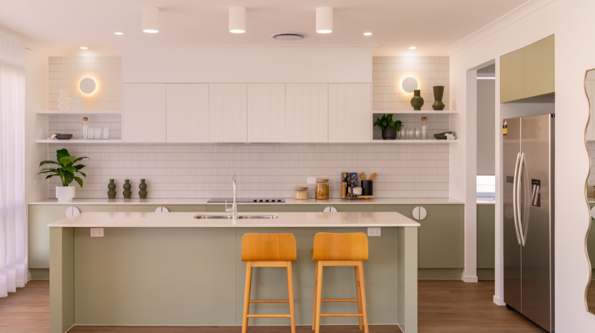 flagstone display kitchen